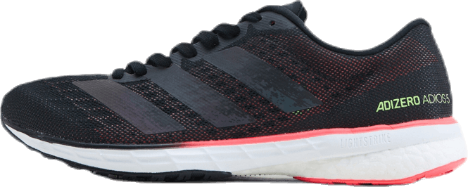 Chaussures Adizero Adios 5 : Noir/Noir/Rose vif/Corail