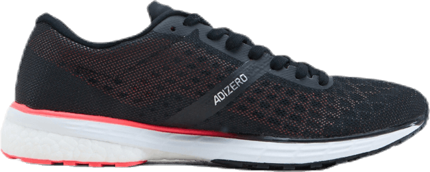 Chaussures Adizero Adios 5 : Noir/Noir/Rose vif/Corail