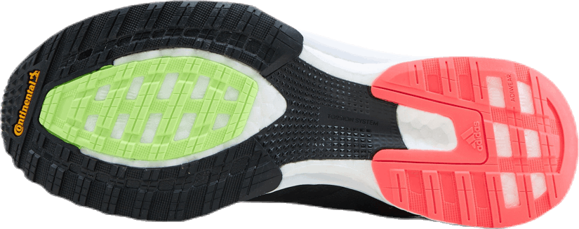 Chaussures Adizero Adios 5 : Noir/Noir/Rose vif/Corail