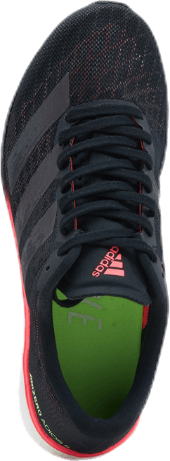 Chaussures Adizero Adios 5 : Noir/Noir/Rose vif/Corail