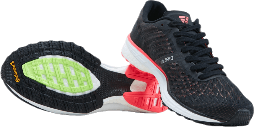 Chaussures Adizero Adios 5 : Noir/Noir/Rose vif/Corail