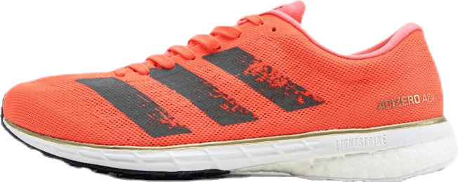 Adizero Adios 5 kengät signaali vaaleanpunainen / ydin musta / kupari metallinen / koralli