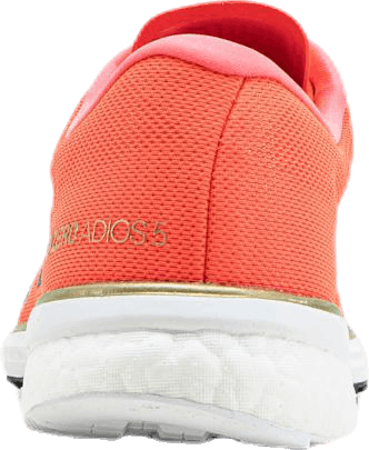 Adizero Adios 5 kengät signaali vaaleanpunainen / ydin musta / kupari metallinen / koralli