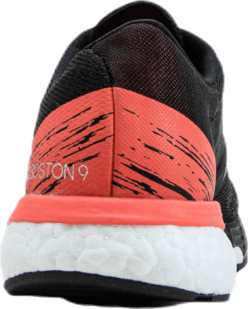 Chaussures Adizero Boston 9 : Noir/Noir/Rose vif/Corail