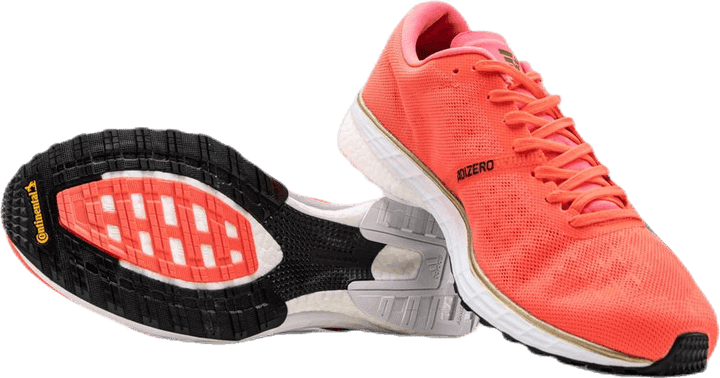 Chaussures Adizero Adios 5 : Rose vif / Noir / Cuivre métallisé / Corail
