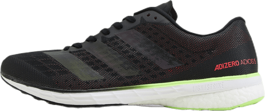 Chaussures Adizero Adios 5 : Noir/Noir/Vert