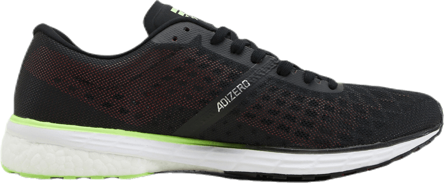 Chaussures Adizero Adios 5 : Noir/Noir/Vert