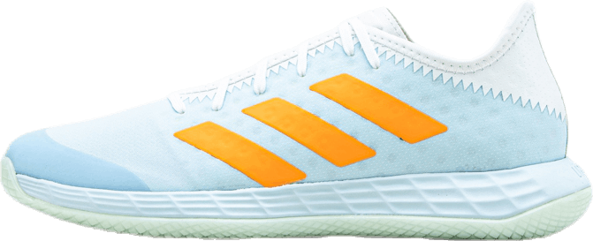 Buty do piłki ręcznej Adizero Fastcourt Sky Tint / Cloud White / Signal Orange