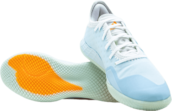 Buty do piłki ręcznej Adizero Fastcourt Sky Tint / Cloud White / Signal Orange