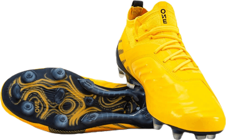 Puma One 20.1 FG/AG Black/Yellow