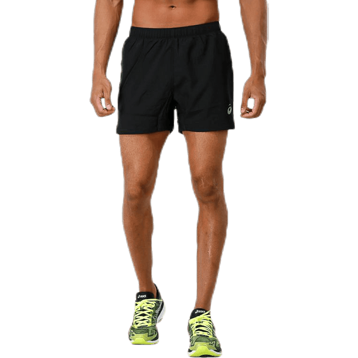 Hõbedane 5" lühike must