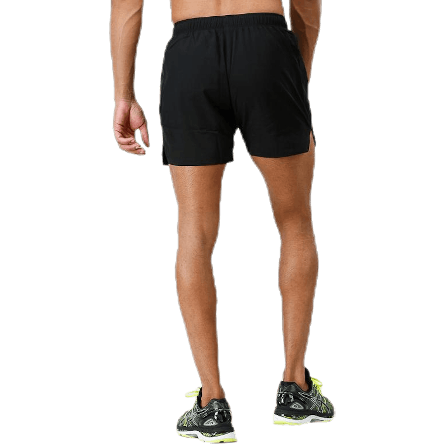 Hõbedane 5" lühike must