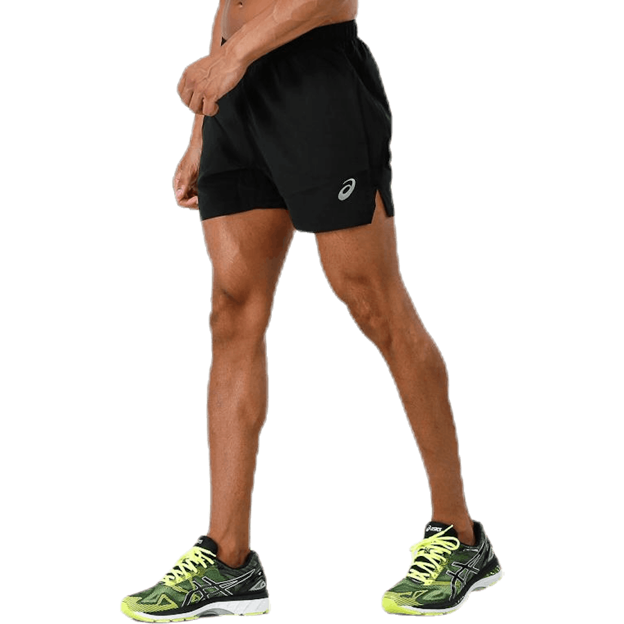 Hõbedane 5" lühike must