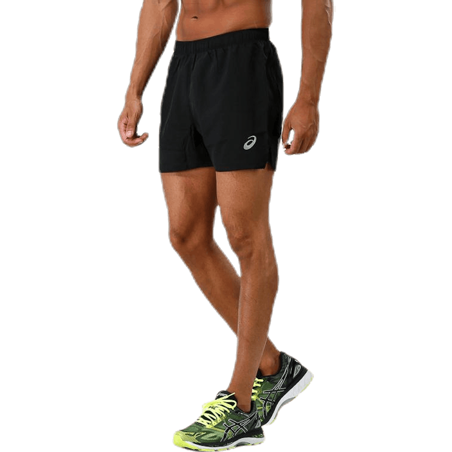 Hõbedane 5" lühike must