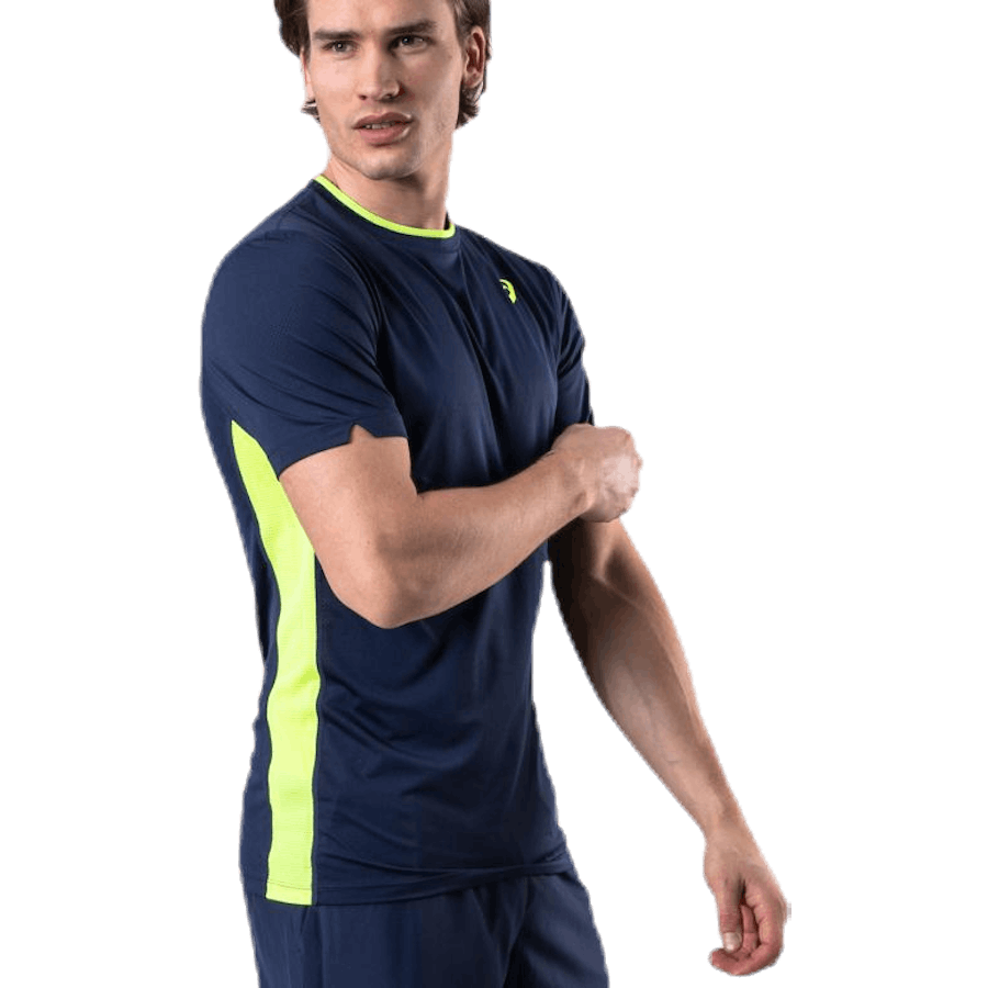 Club SS Tee Blå/Gul