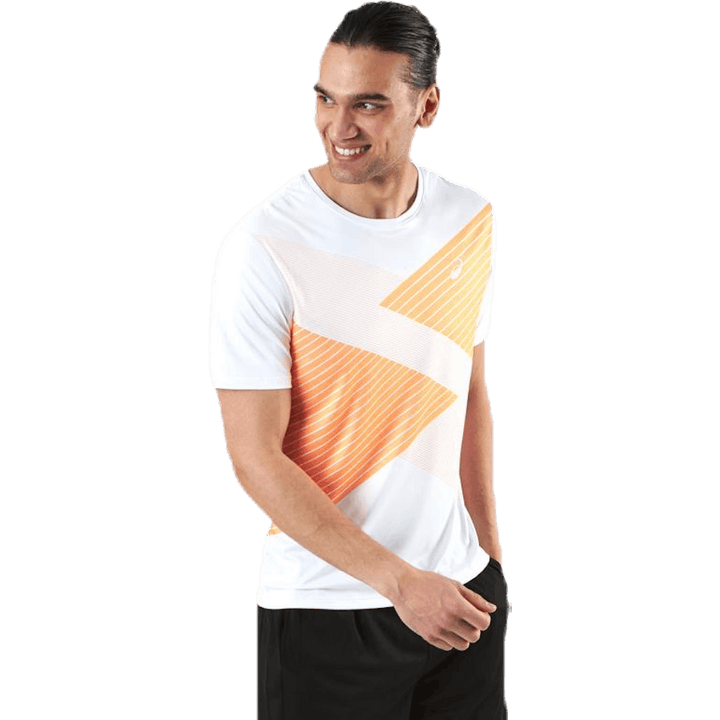 Tokyo SS Topp Orange/Vit