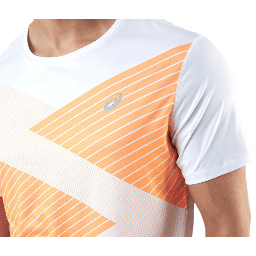 Tokyo SS Topp Orange/Vit