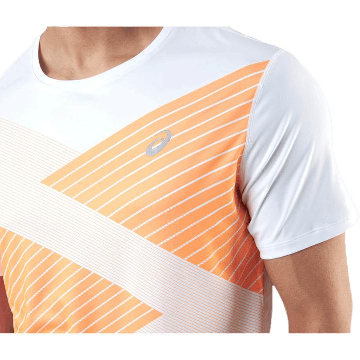 Tokyo SS Topp Orange/Vit