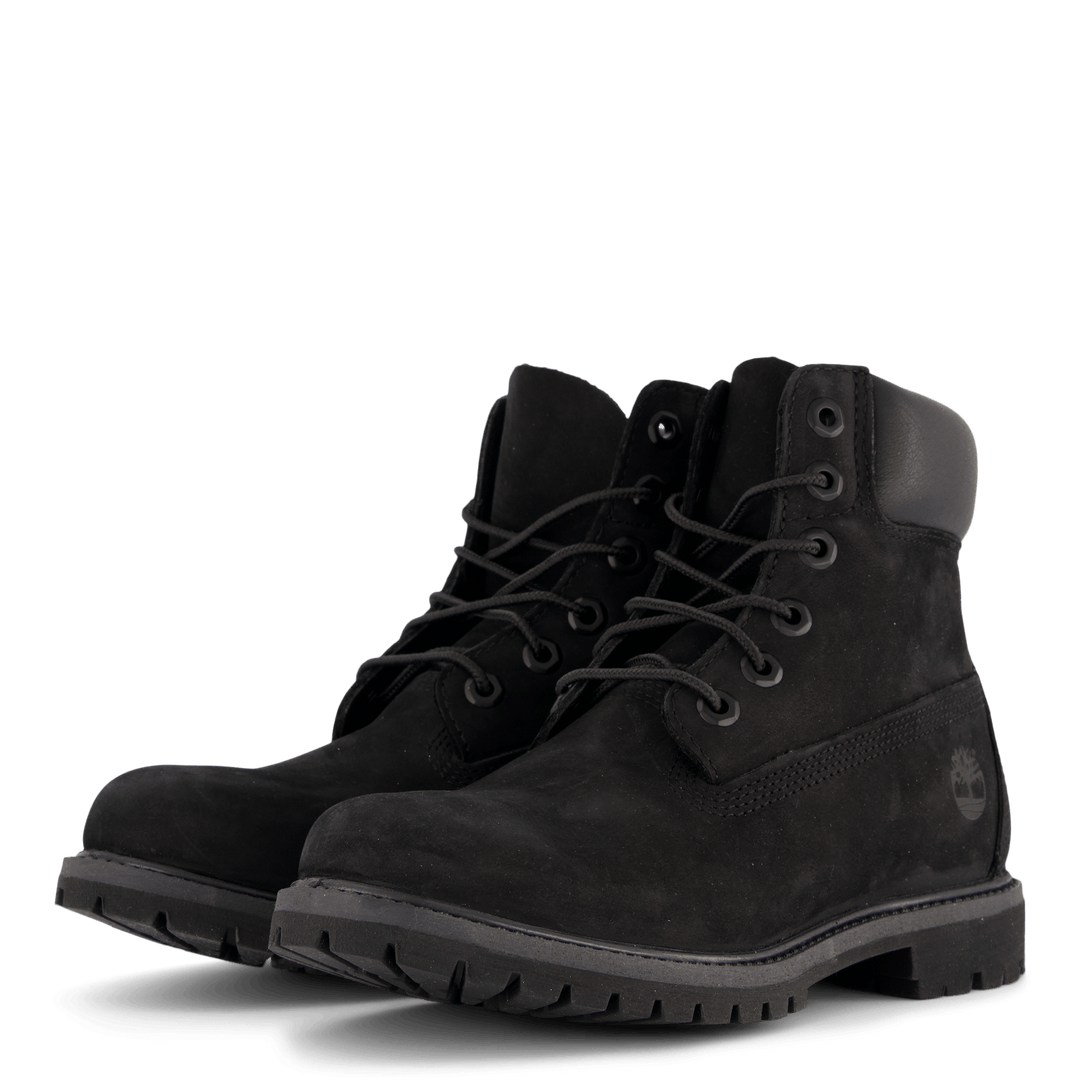 6 Inch Premium Laars Zwart