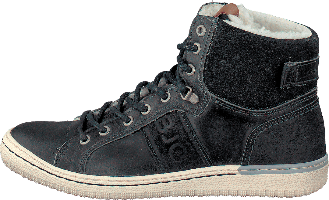 Alec Mid Fur Bleu Marine