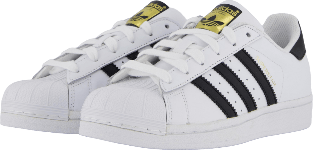 Superstar Jr hvid/sort