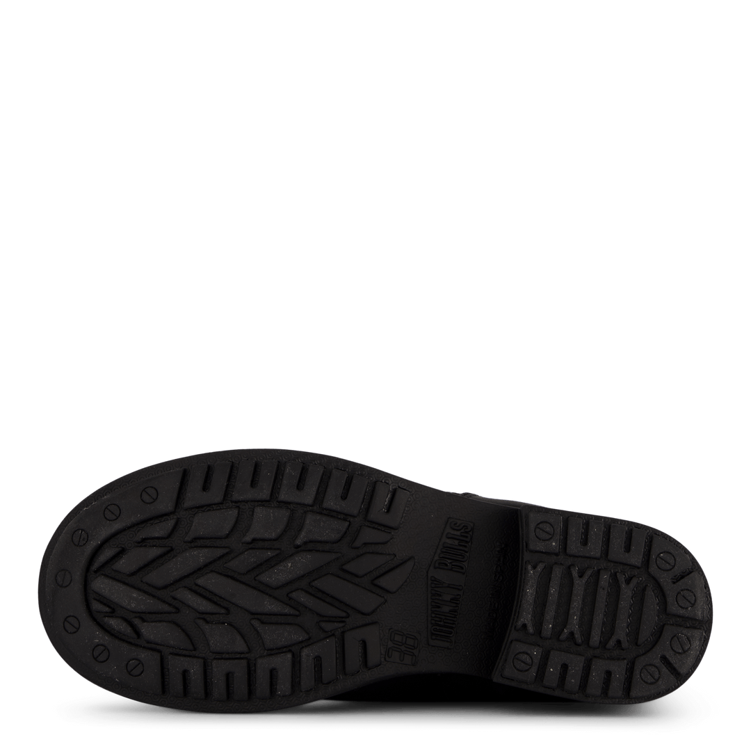 High Zip Back Black/Silver