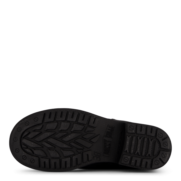 High Zip Back Black/Silver