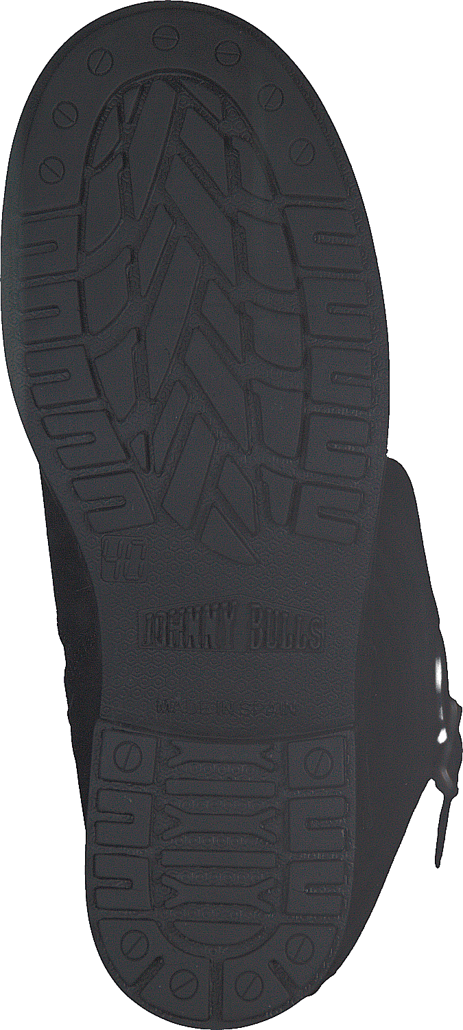 Espalda Alta Cremallera Negro Plata Brillante