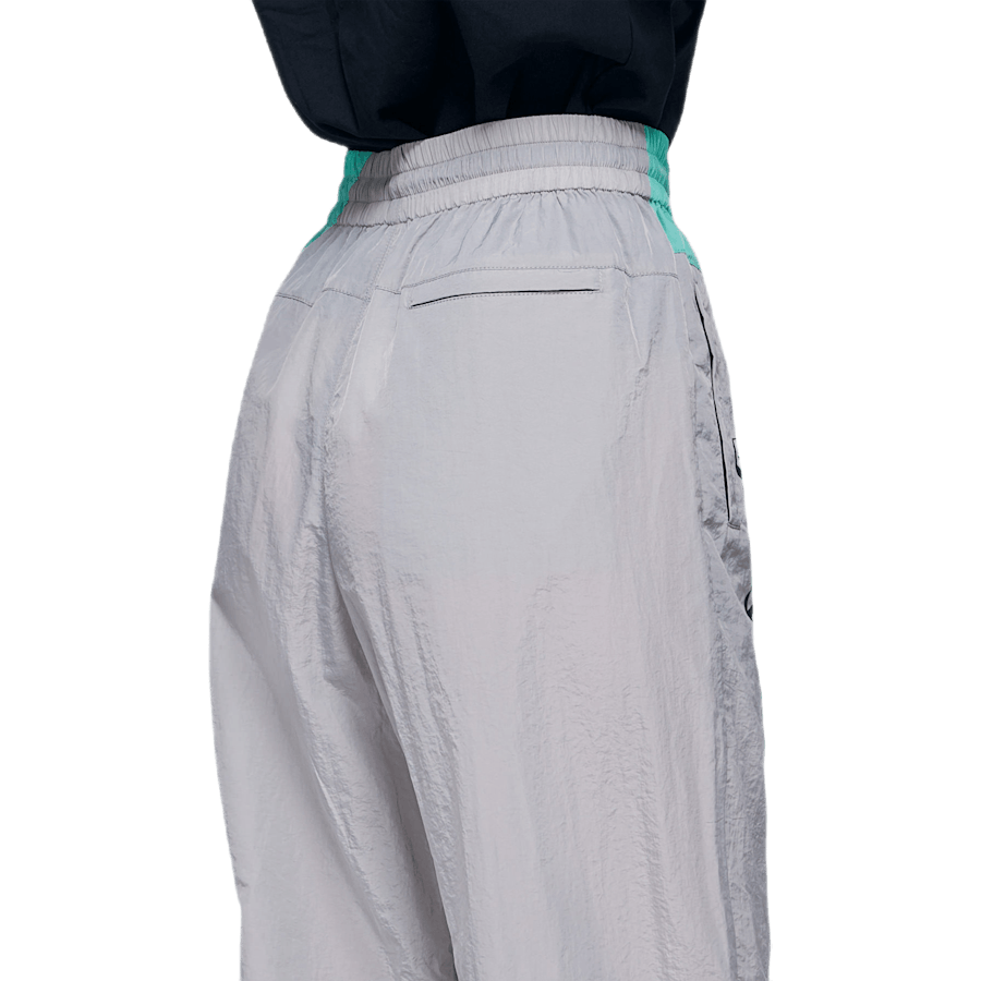 Heavy Washed Nylon Pants Gray