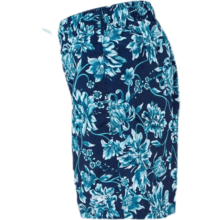 Forestfield Drukātas brīvā laika 17" ūdensbikses zilas