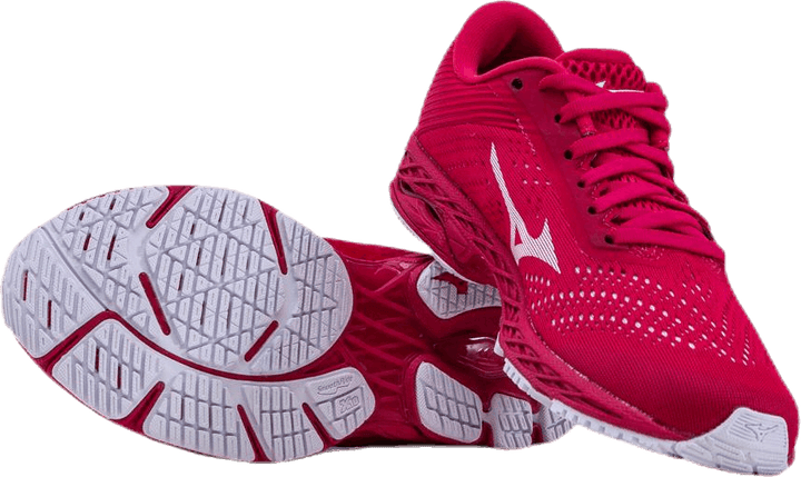 Wave Shadow 3 Pink/White