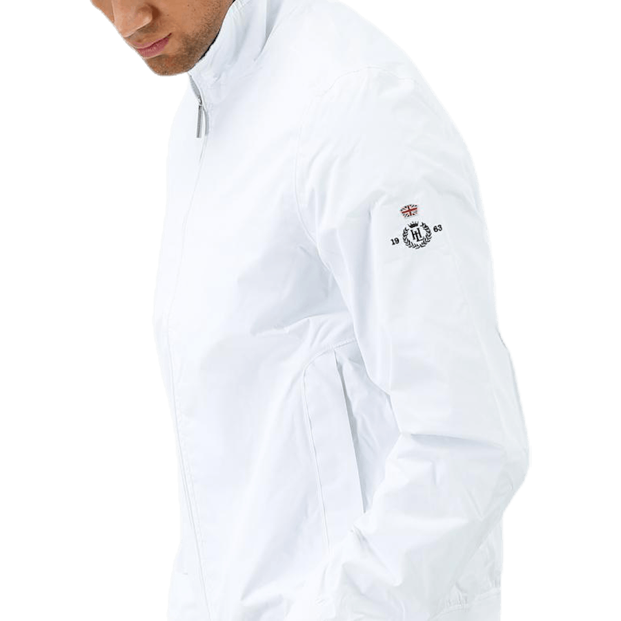 Darton Club Tech Bomber Jacket White