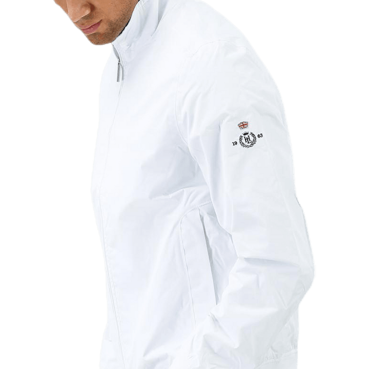 Darton Club Tech Bomber Jacket White