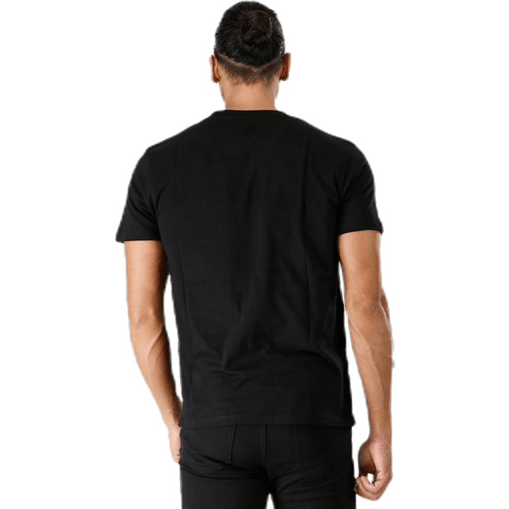 T-shirt ras du cou avec logo noir