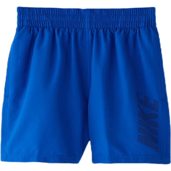 4" Volley Short Logo Solid Youth Azul