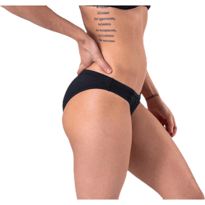Bas de bikini sport noir