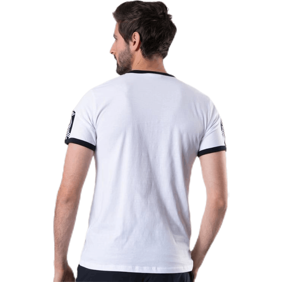 T-shirt blanc avec logo Ringer Tapeed