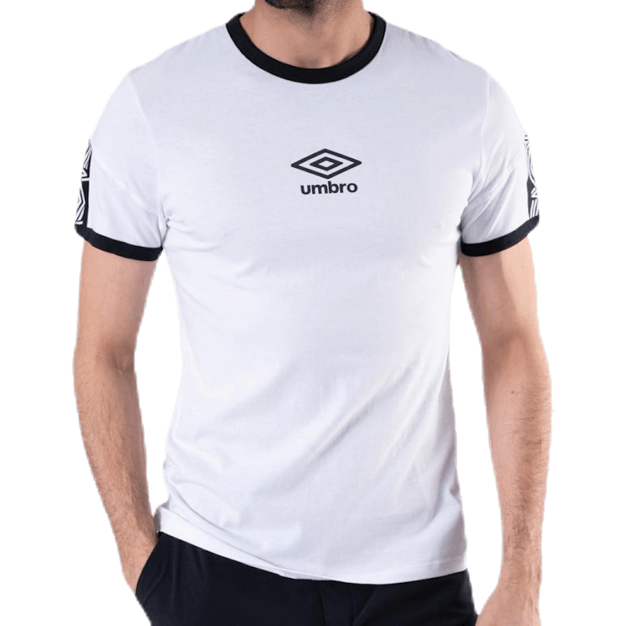 T-shirt blanc avec logo Ringer Tapeed