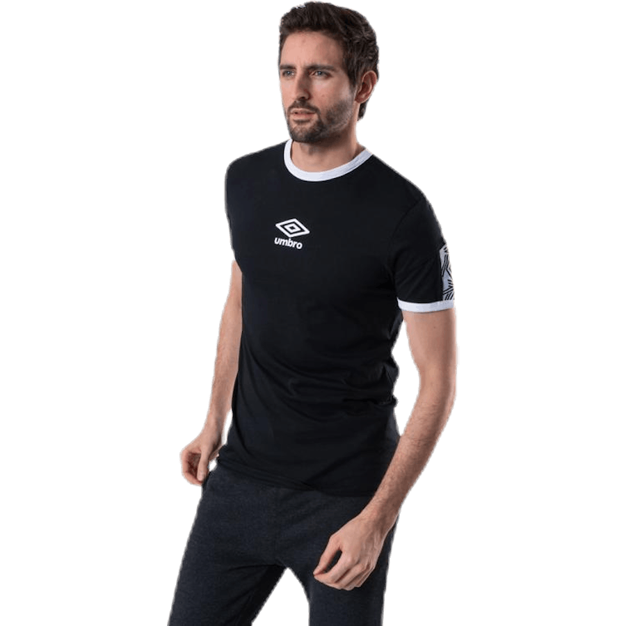 T-shirt noir avec logo Ringer Tape