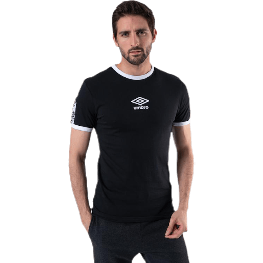 T-shirt noir avec logo Ringer Tape