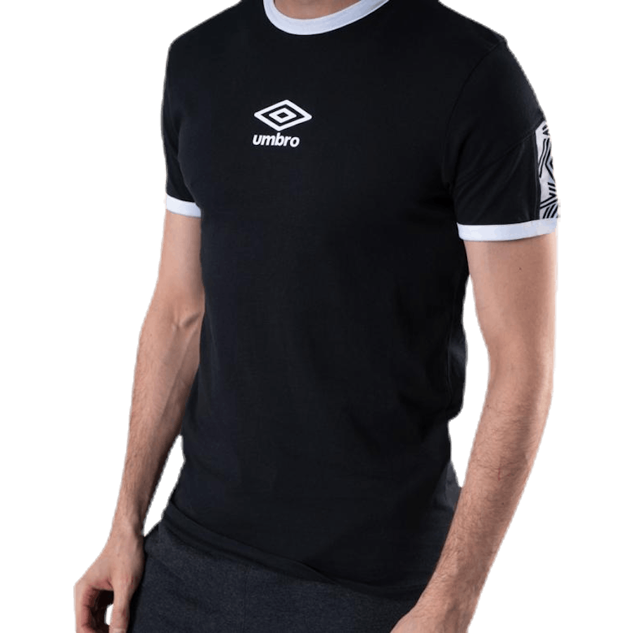 T-shirt noir avec logo Ringer Tape
