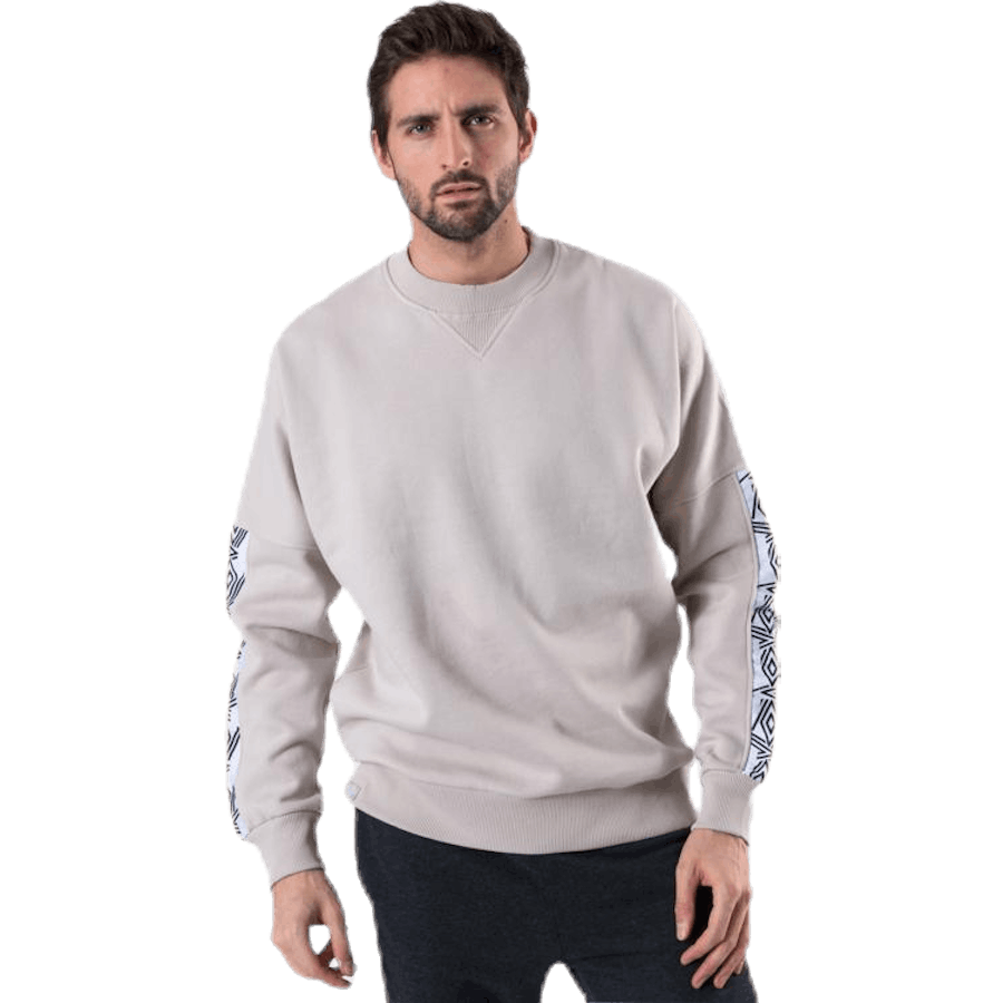 Felpa con spalle nastrate Beige