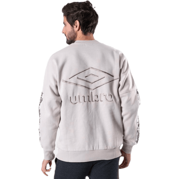 Felpa con spalle nastrate Beige