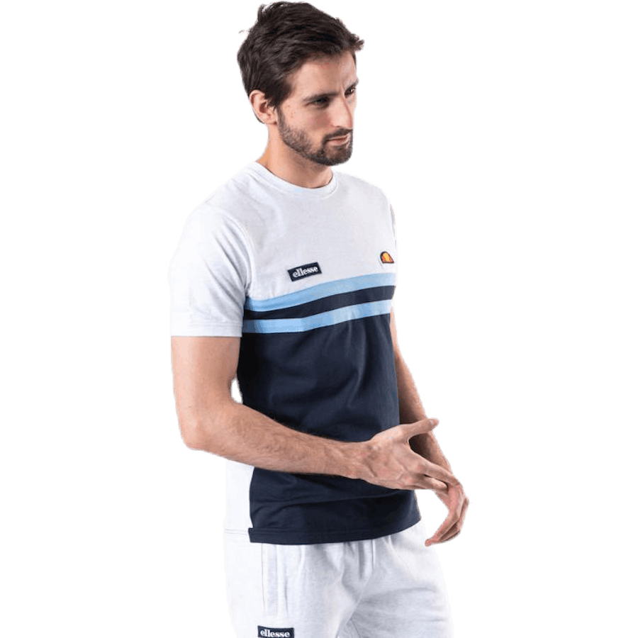 T-shirt El Venire bleu/blanc