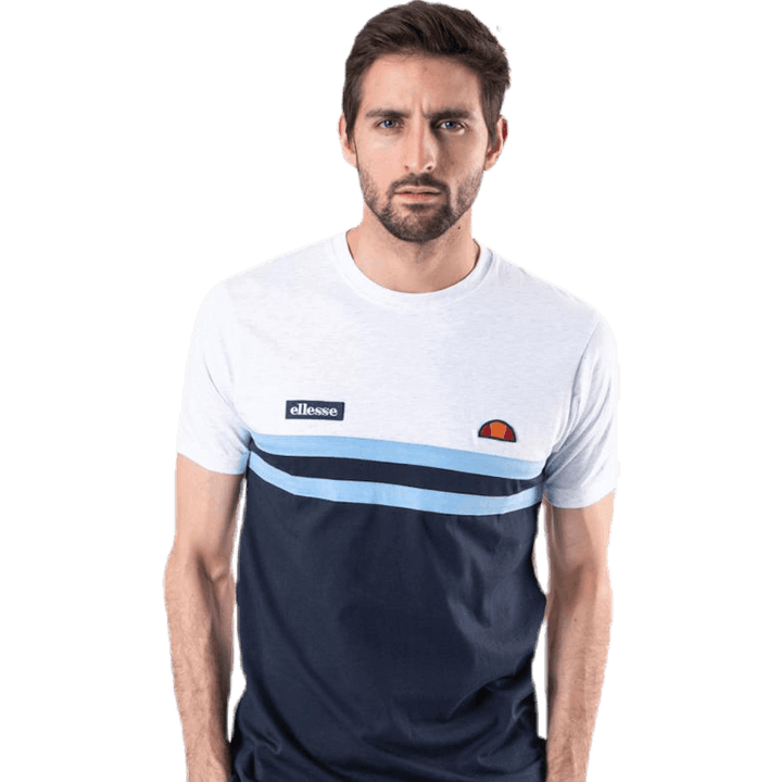 T-shirt El Venire bleu/blanc