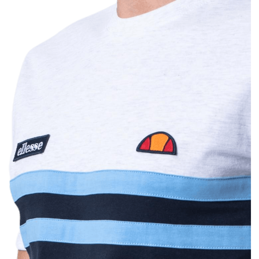 T-shirt El Venire bleu/blanc