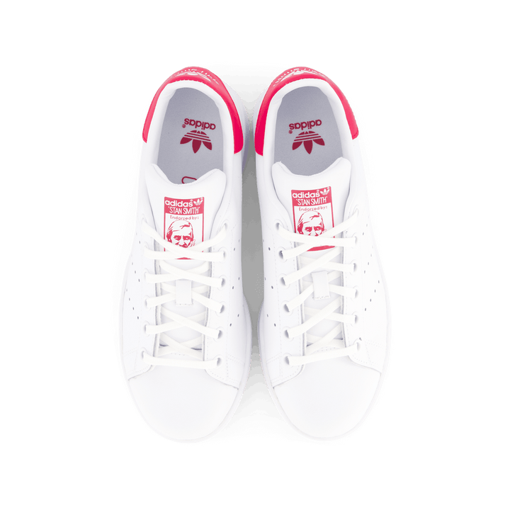 Stan Smith J Ftwr White/Bold Pink