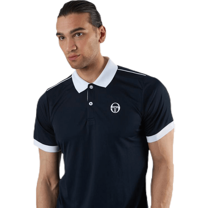 Club Tech Polo Sininen/Valkoinen