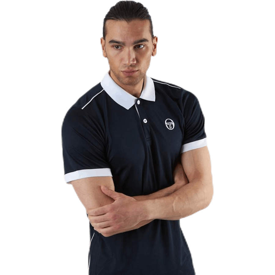 Club Tech Polo Sininen/Valkoinen