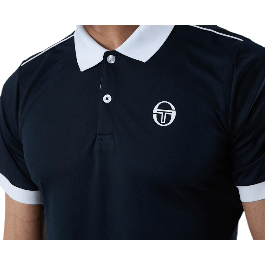 Club Tech Polo Sininen/Valkoinen